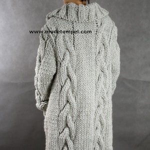 thick Cardigan hand knitting FOR ORDER ONLY image 4