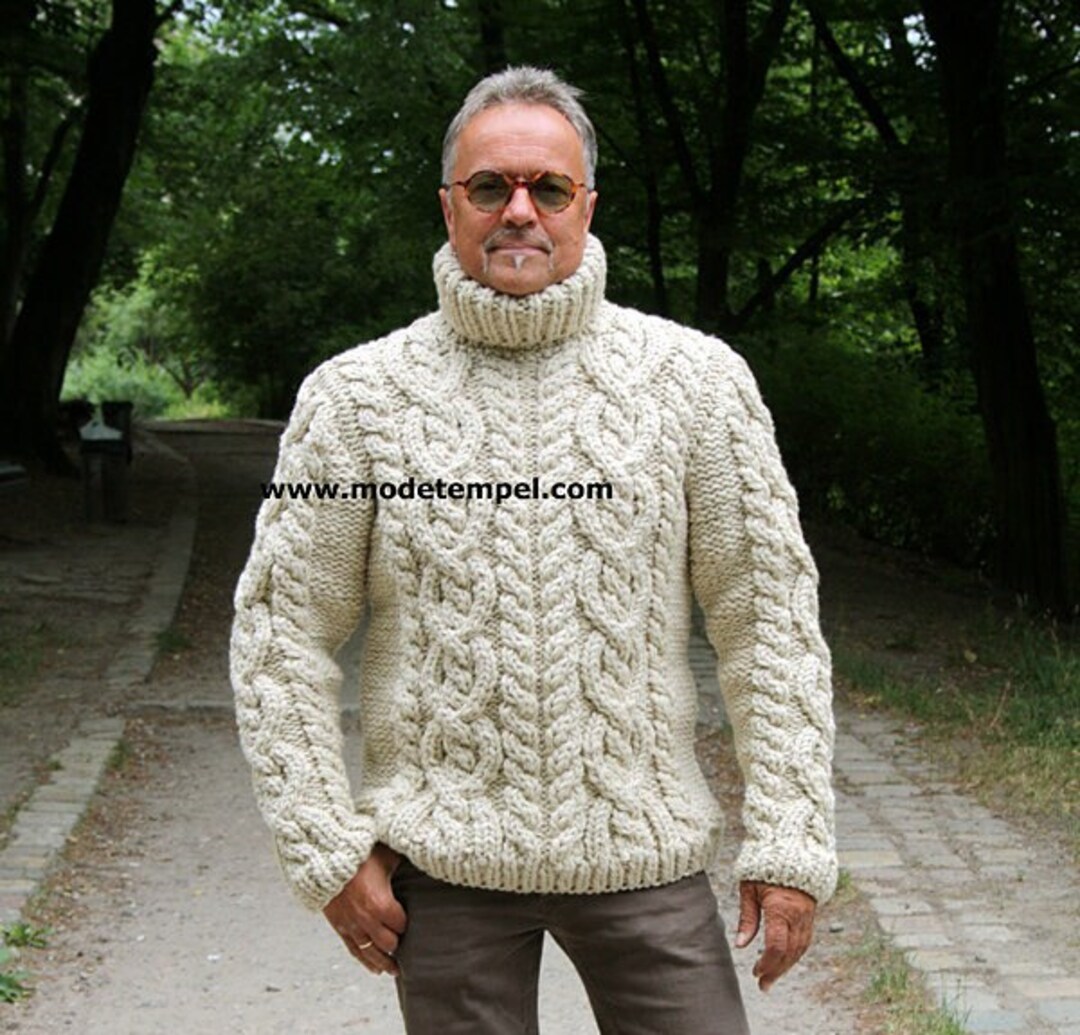 Sueter hombre tejido a mano SOLO POR PEDIDO Etsy Espana