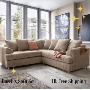 Ashton 5-Seater Sofa Set – Modern Elegance for Your Living Room