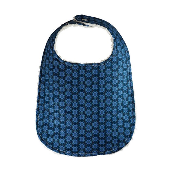 Navy Dot Extra Absorbent Phoebe Bib