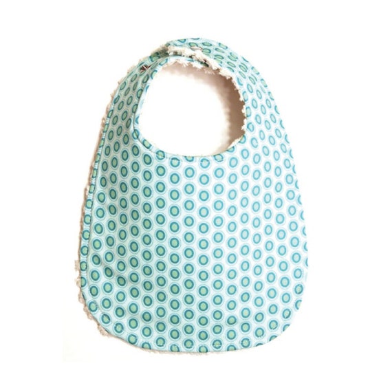 Teal Dot Extra Absorbent Phoebe Bib