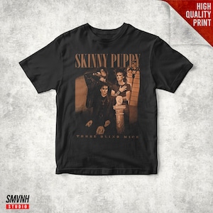 Vintage 1993 Skinny Puppy Band T-shirt / Band Tee / Single