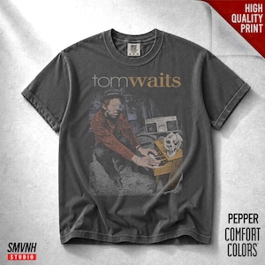 Tom Waits Shirt - Etsy