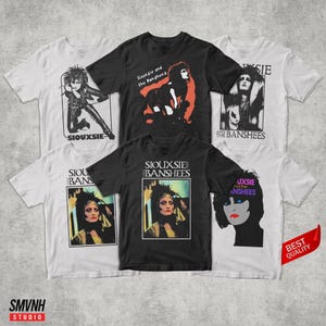 Siouxsie and the Banshees Retro T-Shirt Collection 70s