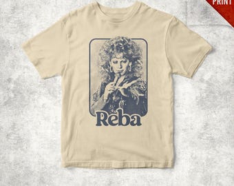 Retro Reba Unisex t-shirt