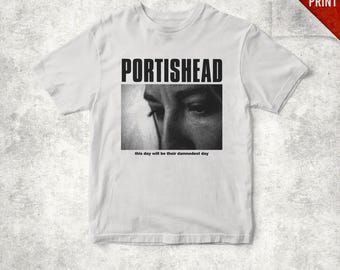 90's Vintage PORTISHEAD T Shirt Large With Murina Tag - Etsy
