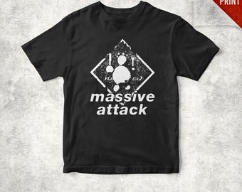 massive attack Tシャツ Massive Attack, Massive Attack Shirt Massive Attack Mezzanine