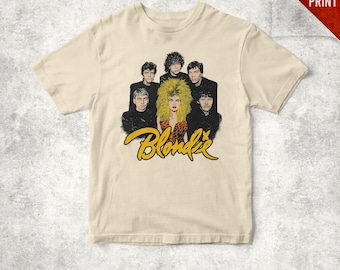 Camiseta unisex retro Blondie