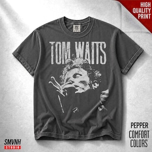 Tom Waits Shirt Vintage - Etsy