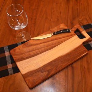 Handmade Hardwood Serving Board, Charcuterie Board, Cheese Board, Wooden Serving Tray, Cutting board