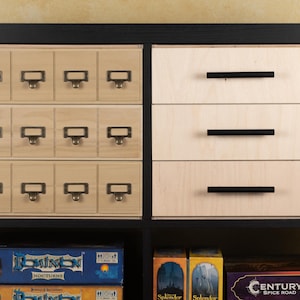 TCG Card Storage; 3 Drawer Card Collection Storage, Kallax insert for MTG, Pokémon, Baseball cards, Magic the Gathering image 4