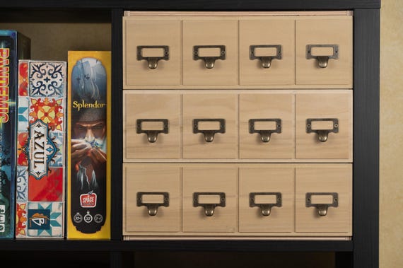 3 Drawer Card Collection Storage, Kallax Insert for MTG, Pokmon, Yugioh,  Baseball Cards, Dominion Organizer, Magic the Gathering - Etsy