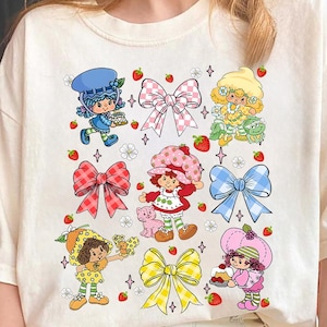 Cartoon Kids Png, Cartoon Kids Coquette Png, Berry Sweet Girl Cartoon Kids PNG, Cartoon Kids Png, Holiday 2025 Vibes Png