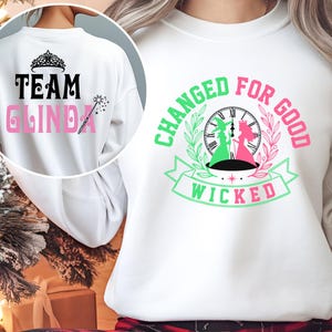 Changed For Good svg, Witch Pink and Green Svg, Wicked A New Musical Shirt Design