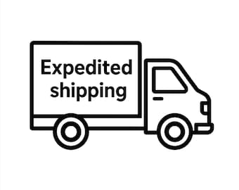 Expedited shipping/ Additional shipping fee/ Resend