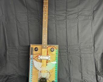 Electric Acrylic Cigar Box Guitar