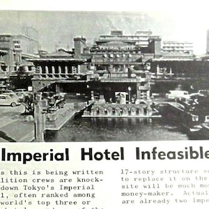1967 Japan,Architecture,Art,IMPERIAL HOTEL TOKYO,Vietnam,Frank Lloyd Wright,Underground Newspaper,Other Scenes,John Wilcox,Shinjuku Sutra