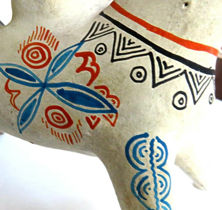 MASTER POTTER Mexico,heron Martinez Mendoza Early White Period