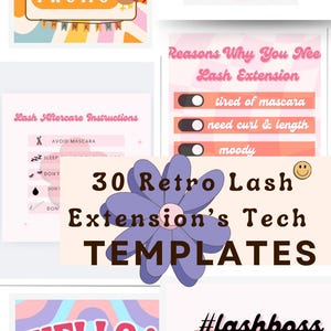 Cute Eyelashes Template