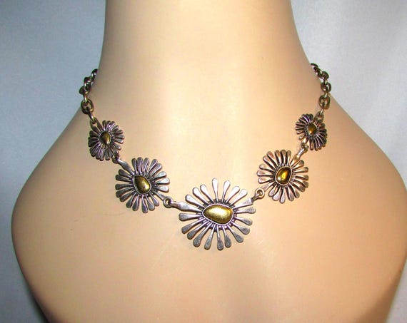 Reversable Multi Metals Statement Adjustable Neck… - image 7