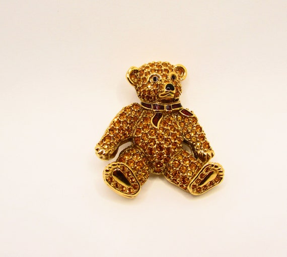 Brown Teddy Bear Swarovski® Keychain Plush - Steiff Selection – Mary Bear