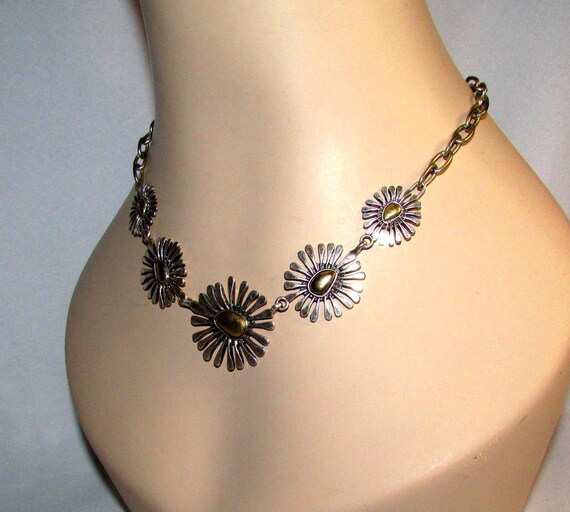 Reversable Multi Metals Statement Adjustable Neck… - image 9