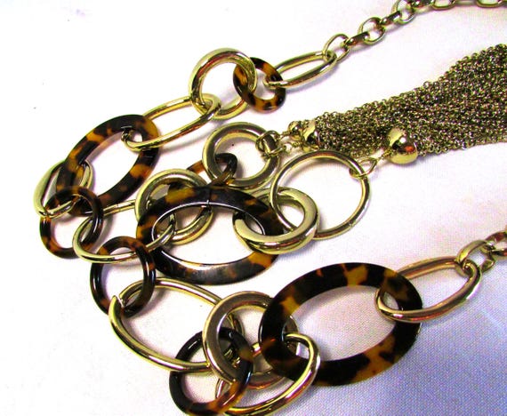 Chico's Long Tassel Necklace on Etsy with APURPLEPALM