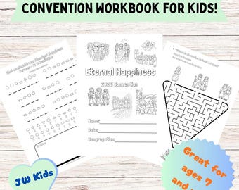 Werkboek JW Kids 2026 Conventie eeuwig geluk