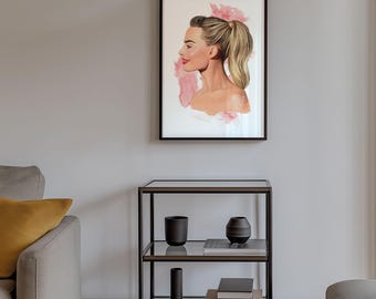Margot Robbie (Movie Poster Fine Art Print, Giclée Print, Limited Edition)