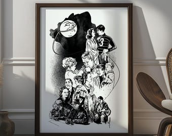 Life is Beautiful (cinema poster Fine art print, Giclée Print, Limited Edition)
