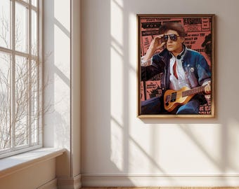 Marty McFly (Movie Poster Fine Art Print, Giclée Print, Limited Edition)