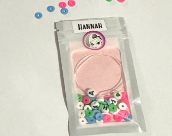 Kit de pulseras de la amistad personalizadas - juego de 4