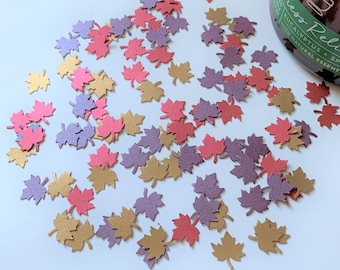 Dispersión de mesa de hojas de arce - 200 piezas