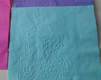 Easter bunny napkins - set of 20