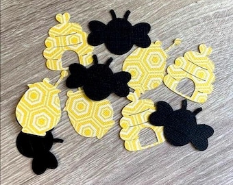 Bee confetti - 100 pieces
