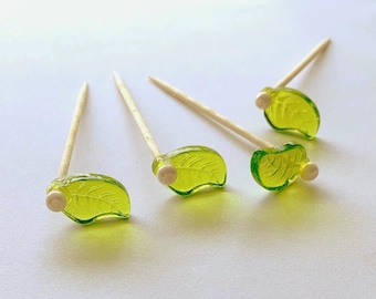 Leaf Cocktail Picks - Set of 20