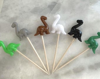 Dinosaur Cupcake Topper - Set of 12