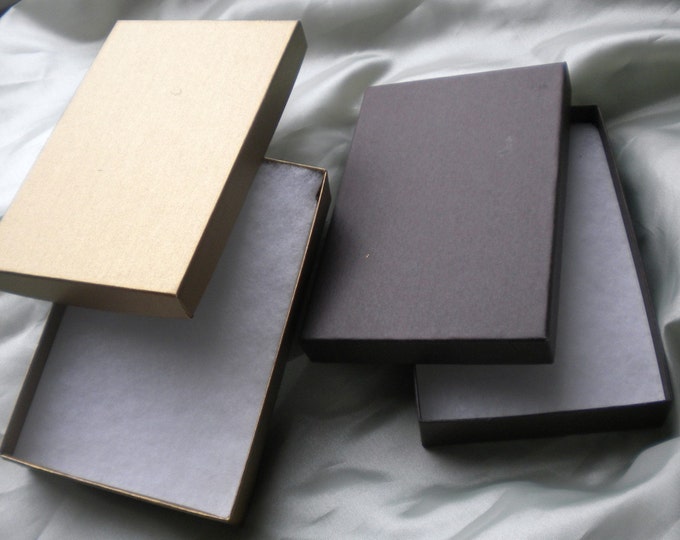 Kraft Jewelry Boxes With Padding 5x7 RESERVED Etsy