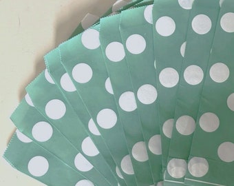 Polka Dot Gift Bag - set of 12