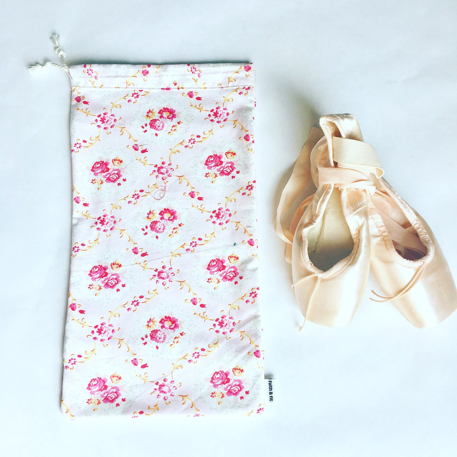 pointe shoe bag, ballet shoe bag, dance bag, pink, ballerina bag pointe shoe bag, ballet shoe bag, dance bag, pink, ballerina bag