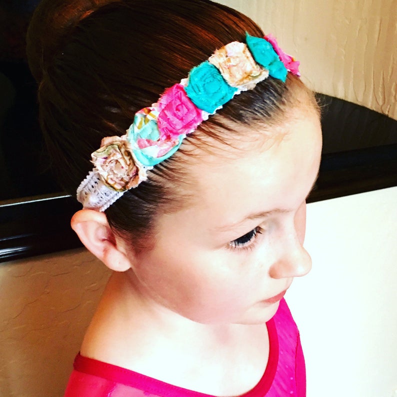 Fashion Headband Headband Dance Ballet Flower Girl Etsy