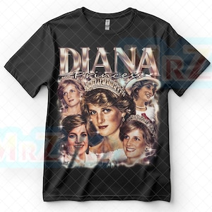 Ready and Custom T-Shirt Princess Diana shirt vintage tee unisex adult and youth tee vintage crewneck best seller long sleeve and hoodie