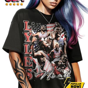 Noah lyles T-Shirt, Unisex Crewneck image 1