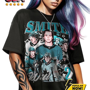 Will Smith Eishockey T-Shirt, Unisex Rundhals-Shirt