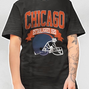 Vintage 1920 Chicago football T-Shirt unisex adult , youth tee, sweatshirt