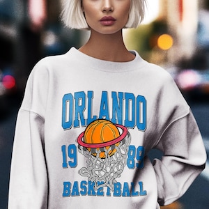 Vintage Orlando 1989 T-Shirt basketball unisex adult , youth tee, sweatshirt