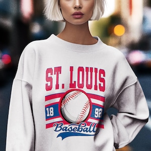 Vintage St Louis 1892 T-Shirt baseball unisex adult , youth tee, sweatshirt