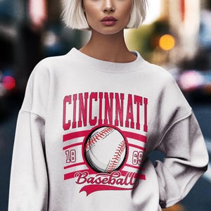 Vintage Cincinnati 1869 T-Shirt Baseball unisex adult , youth tee, sweatshirt