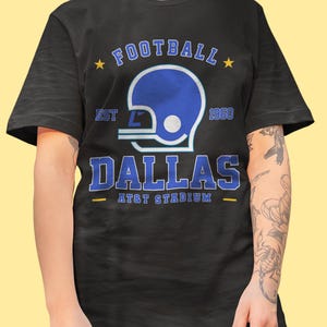 Vintage Dallas 1960 T-Shirt Football unisex adult , youth tee, sweatshirt