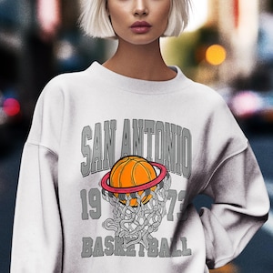 Vintage San Antonio 1973 T-Shirt basketball unisex adult , youth tee, sweatshirt